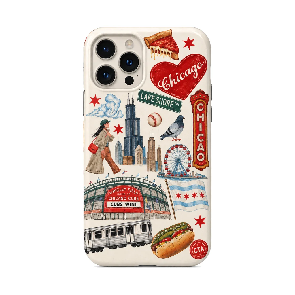 Chicago is Calling Phone Case