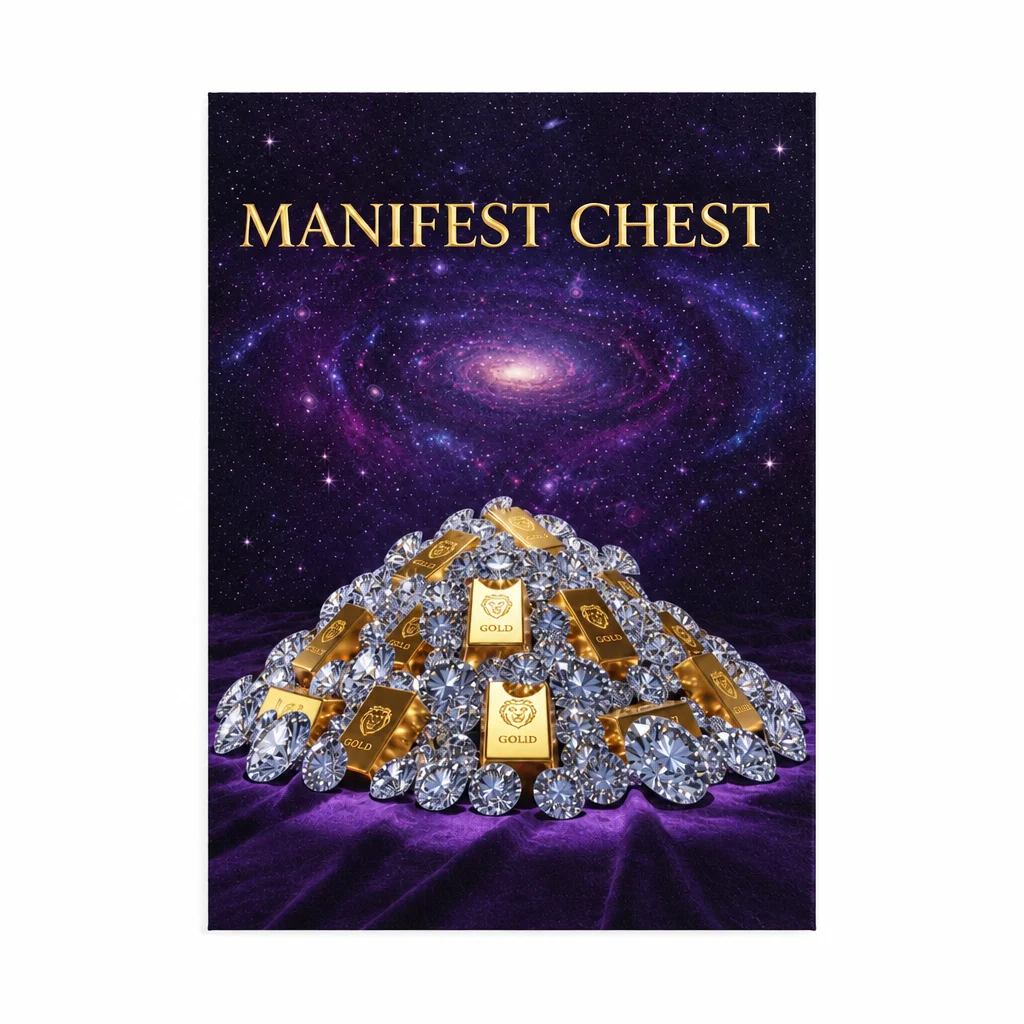 Manifest Chest Galaxy Poster